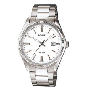 Casio Gent's MTP-1302D-7A1VDF Enticer Silver Dial Small Watch