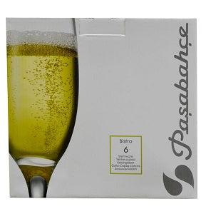 Pasabahce Bristro Flute Set x6
